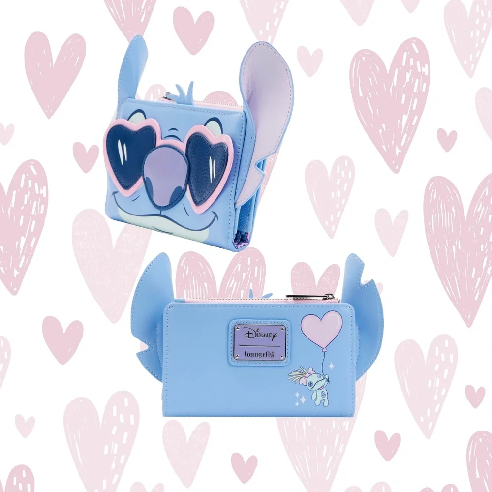 Loungefly Stitch Heart wallet